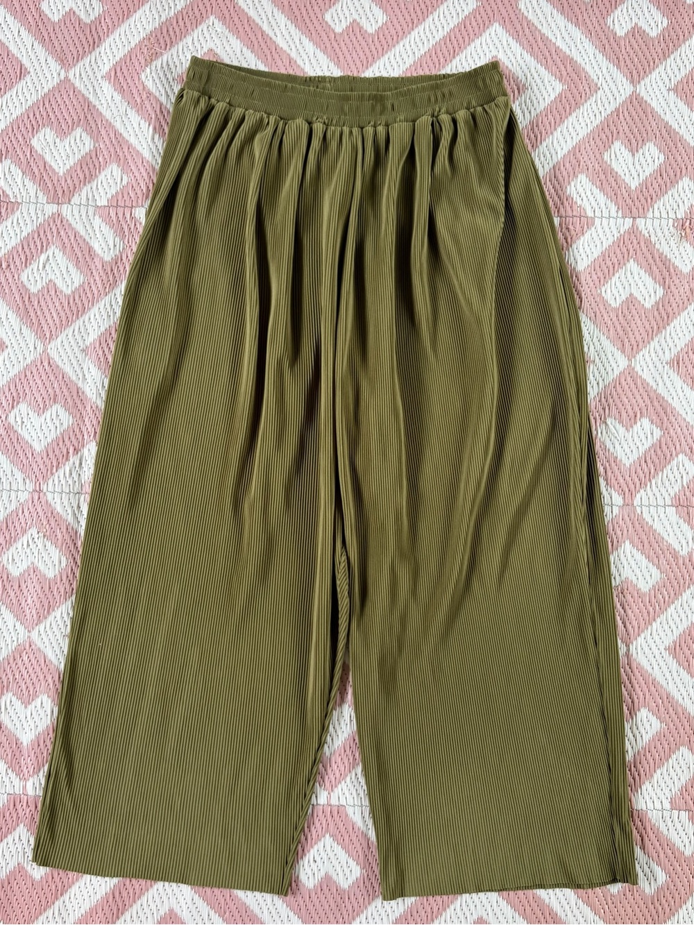 Topshop Pull-On Plissé Balloon Leg Pants Size 12